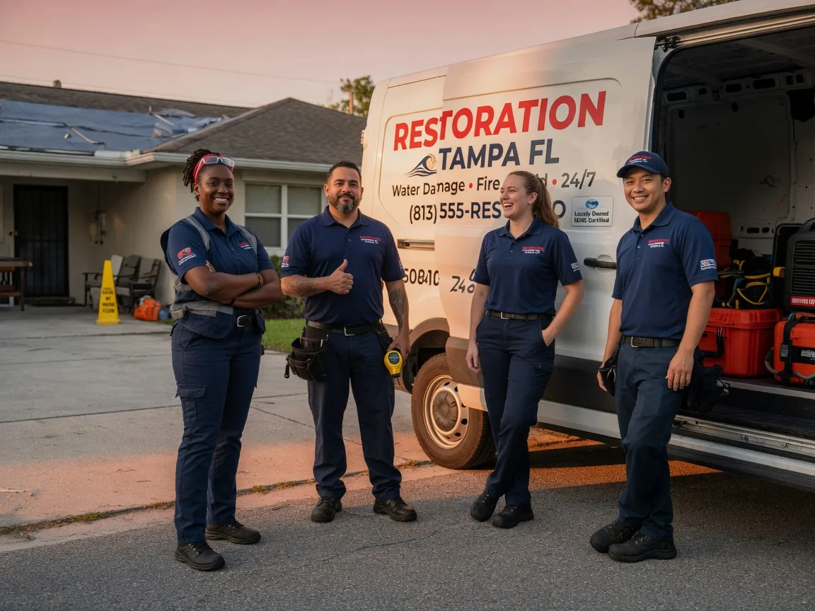 Water Damage Restoration company in Evansville, IL